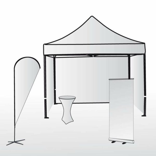 Stand de 8m2 (4 x 2m)