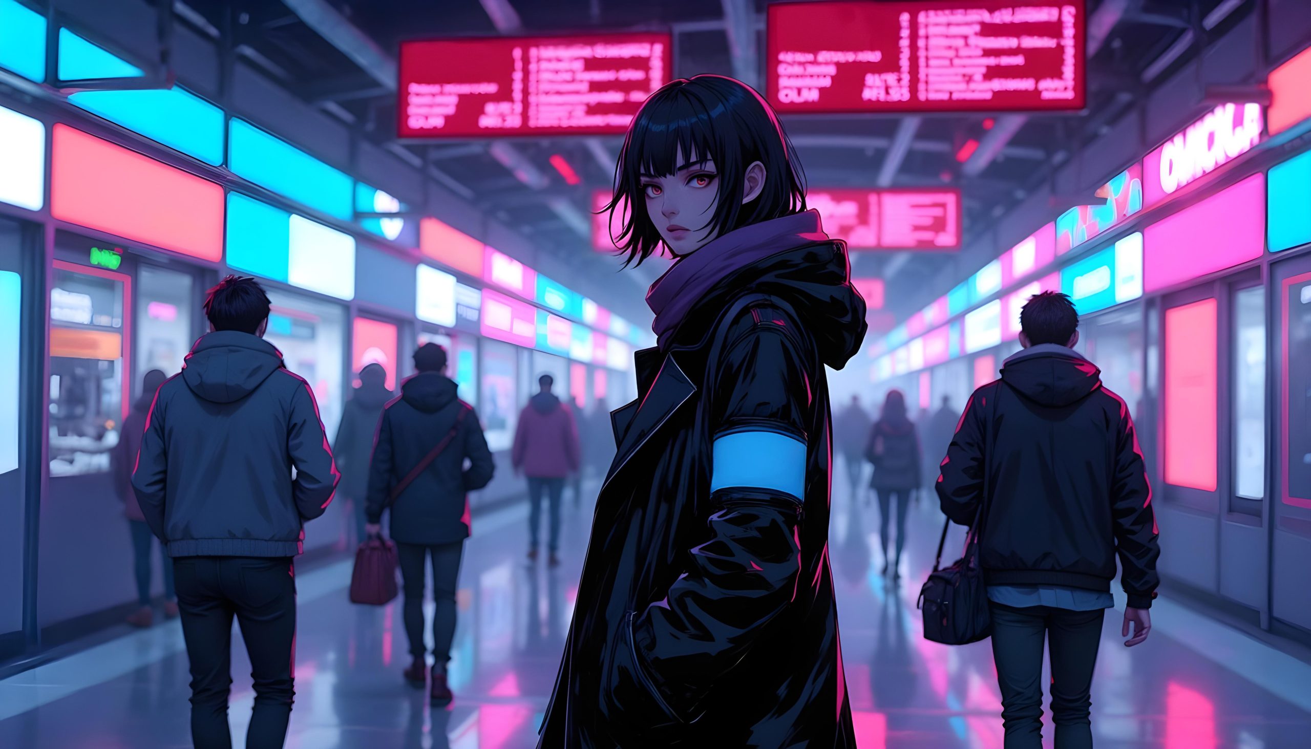 une-fille-d-anime-cyberpunk-dans-une-station-de-metro
