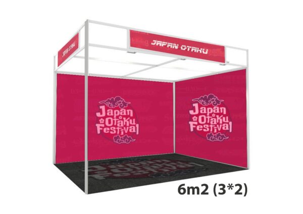 Stand de 6m2 (3 x 2m) - Niort